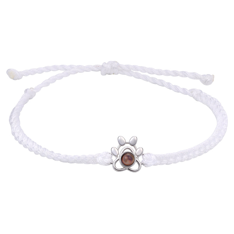 Personalizowana bransoletka ze zdjęciem Łapka Lovetta