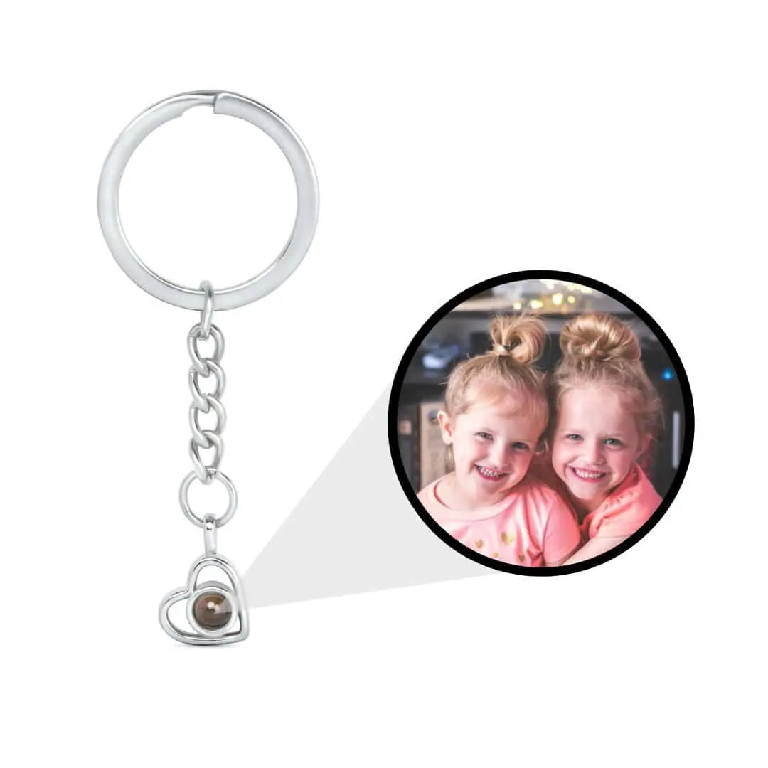Personalizowana zawieszka ze zdjęciem - Serce Lovetta